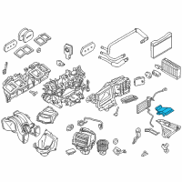 OEM 2012 BMW ActiveHybrid 5 Auxiliary Heater, Electric, Right Diagram - 64-11-9-217-996