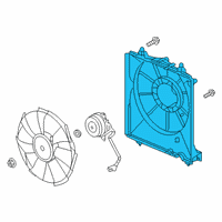 OEM 2021 Honda Insight Shroud Complete Diagram - 38615-6L2-A02