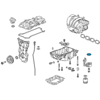 OEM 2017 Cadillac CT6 Adapter Seal Diagram - 12631938