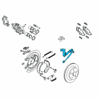 OEM 2006 Dodge Ram 1500 Line-Brake Diagram - 5290516AB