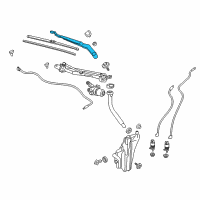 OEM Buick Wiper Arm Diagram - 22888518