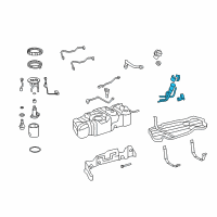 OEM Toyota Filler Pipe Diagram - 77201-0C121