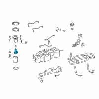 OEM 2014 Toyota Tundra Fuel Pump Diagram - 23220-0F051