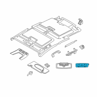 OEM 2020 BMW i3s Interior Light Led, Rear Diagram - 63-31-9-348-391