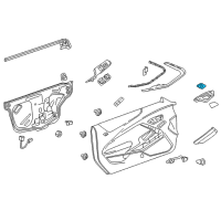 OEM 2019 Chevrolet Camaro Lock Switch Diagram - 23349782