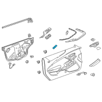 OEM 2022 Chevrolet Camaro Memory Switch Diagram - 23351727