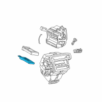 OEM 2002 Ford Escape Heater Core Diagram - YL8Z-18476-AA