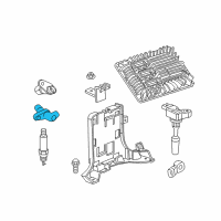 OEM Buick Envision Camshaft Sensor Diagram - 12698173