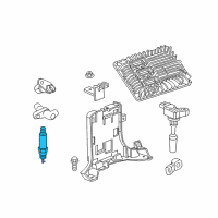 OEM Cadillac CTS Spark Plug Asm-Gasoline Engine Ignition Diagram - 12681659