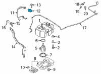 OEM 2019 Ford F-350 Super Duty Pump Assembly Diagram - HC3Z-5H297-A