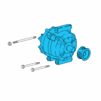 OEM 2018 Buick Cascada Alternator Diagram - 13512745