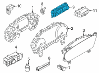 OEM Ford Escape CONTROL Diagram - LJ6Z-19980-V