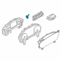 OEM Ford Escape SWITCH ASY - HEADLAMPS Diagram - LJ6Z-11654-EC