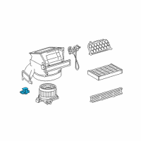 OEM Scion xD Resistor Diagram - 87138-52030