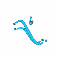 OEM Hyundai Hose Assembly-Atm Oil Cooling Diagram - 25420-S2700