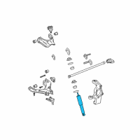 OEM 2009 Chevrolet Colorado Strut Diagram - 20931002