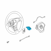 OEM BMW 323Ci Cruise Control Switch Diagram - 61-31-8-375-395