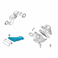 OEM Kia Sorento Duct Assembly-Air Diagram - 282102P650