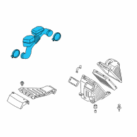 OEM Kia Hose Assembly-Air Intake Diagram - 281402P200