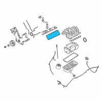 OEM Ford Expedition Valve Cover Gasket Diagram - 4C3Z-6584-BA