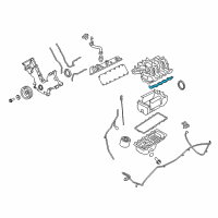 OEM 2002 Ford Excursion Manifold Gasket Diagram - YL3Z-9439-A