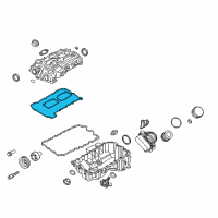 OEM BMW 528i Gasket Set, Cylinder Head Cover Diagram - 11-12-7-588-418