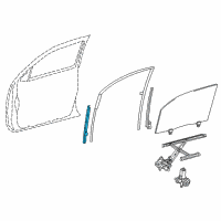 OEM 2021 Toyota Tacoma Guide Channel Diagram - 67402-04050