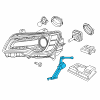 OEM 2016 Chrysler 300 Sensor-HEADLAMP Diagram - 57010713AC