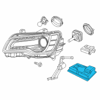 OEM 2014 Chrysler 300 Module-HEADLAMP LEVELING Diagram - 57010712AF