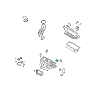 OEM Ford Lower Tray Insulator Diagram - F77Z-9P686-AA