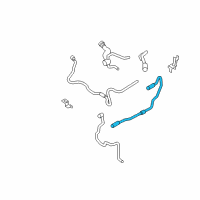 OEM 2013 BMW ActiveHybrid 5 Coolant Hose Diagram - 17-12-7-580-963