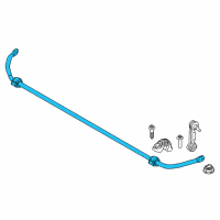 OEM BMW X1 Stabilizer, Rear Axle Diagram - 33-50-6-859-894