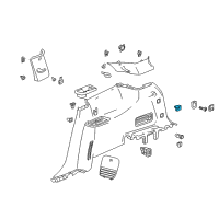 OEM Buick Enclave Adjuster Switch Diagram - 84227756