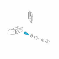 OEM 2012 Hyundai Accent Tpms Stem Diagram - 52936-A5000