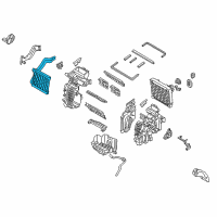 OEM Hyundai Elantra GT Core & Seal Assembly-Heater Diagram - 97138-G3000