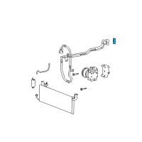 OEM 2002 Hyundai XG350 Valve-Expansion Diagram - 97626-38000