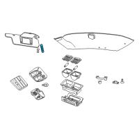 OEM Mercury Grand Marquis Lens Assembly Diagram - 5F2Z-17C706-AA