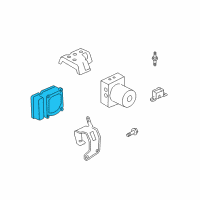 OEM 2013 Ford Expedition ABS Control Unit Diagram - AL1Z-2C219-C