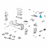 OEM Pontiac Boot Asm-Automatic Transmission Control Diagram - 25680827