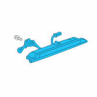 OEM Buick High Mount Lamp Diagram - 42420851