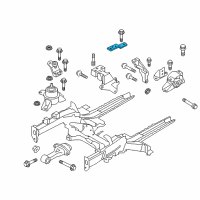 OEM Hyundai Tucson Plate-Stay Diagram - 21673-23510