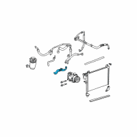 OEM 2005 GMC Envoy XL A/C Hose Diagram - 88986488