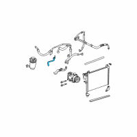 OEM 2005 Chevrolet Trailblazer EXT A/C Hose Diagram - 88892983