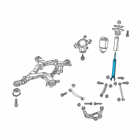 OEM 2017 Jeep Grand Cherokee ABSORBER-Suspension Diagram - 68334577AA