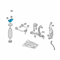 OEM 2014 Jeep Grand Cherokee Mount-Shock Upper Diagram - 68029520AE