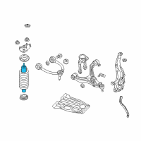 OEM 2016 Jeep Grand Cherokee ABSORBER-Suspension Diagram - 68298324AE