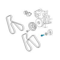 OEM Dodge Durango Bolt Diagram - 6035838