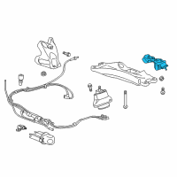 OEM Cadillac ATS Transmission Mount Bracket Diagram - 84119720