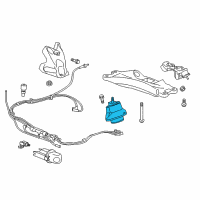 OEM Cadillac ATS Mount Diagram - 23273999