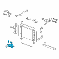 OEM 2014 Buick Enclave Reservoir Diagram - 23159167